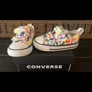 Toddler boys shark Converse